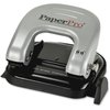 Paperpro Two-Hole Paper Punch, 20 Sheet, Blk/Silver ACI2310