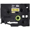 Brother Label, Black/Yellow, Labels/Roll: Continuous HGE6415PK