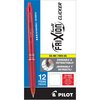 Pilot Pen, Erasable Ink, Red, PK12 31452