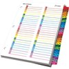 Cardinal Dividers 52 Tab, Assorted Colors 60990