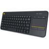 Logitech Keyboard, K400 Plus, Black, Wireless 920-007119