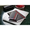 Black N Red 5-3/4 x 8-1/4" Black Notebook, 70 Sheets JDK400065000