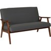 Ave 6 Loveseat, 29" x 32", Upholstery Color: Charcoal DVS52-K26