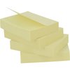 Universal One Recycled Sticky Notes, 3 x 3, Yellow, PK18 UNV28068