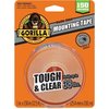 Gorilla Glue Double Side Foam Mounting Tape, 1 in W Thick, Transparent, 1 Pk 6036002