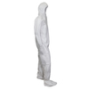 Kimberly-Clark Disposable Coverall, 2XL, 25 PK, White, SMMMS, Zipper 10631