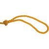 Champion Sports Tug of War Rope, Yellow/50ft Long Looped TWR50