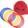 Champion Sports Training Speed Ring Set, 18", Colors, PK12 SRG12