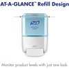 Purell Push-Style Hand Sanitizer Dispenser 1200mL - White 5020-01