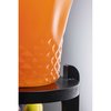 Tablecraft Glass Beverage Dispenser Stand, Blk Wood 10756