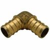 Zurn Elbow, 90 deg., Low Lead Brass, 1" Tube QQE55GX