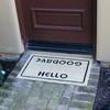 Rubber-Cal "Hello, Welcome Goodbye" Funny Doormat, 18 x 30-Inch 10-106-025