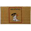 Rubber-Cal "Warning, Vicious Puppy Inside!" Dog Doormats Outdoor Dog Mats, 18 x 30-Inch 10-106-043