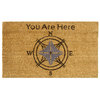 Rubber-Cal "Lost? You Are Here" Modern Welcome Mat, 18 x 30-Inch 10-106-044