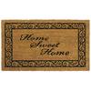 Rubber-Cal "Home Sweet Home" Welcome Coir Welcome Mat, 18 x 30-Inch 10-106-045