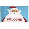 Rubber-Cal "Santa Claus is Back!" Christmas Doormat Holiday Doormats, 18 x 30-Inch 10-106-056