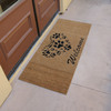 Rubber-Cal "Heart-Shaped Paws" Welcome Mat, 24 by 57-Inch 10-106-062P