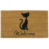 Rubber-Cal Meow Cat Welcome Mats Cat Doormat, 18 x 30-Inch 10-106-064