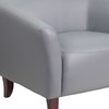 Flash Furniture Loveseat, 29" x 29", Upholstery Color: Gray 111-2-GY-GG