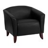 Flash Furniture Living Room Set, 29" to 31" x 29", Upholstery Color: Black 111-SET-BK-GG