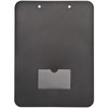 Zoro Select 8-1/2" x 11" Clipboard, 1/2" capacity, Black 61624