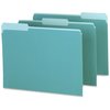 Pendaflex File Folders 8-1/2" x 11", 1/3-Cut Tab, Aqua, Pk100 PFX421013AQU