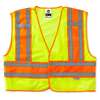 Ergodyne Lime Type P Class 2 Public Safety Vest,  8245PSV