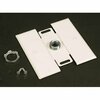 Wiremold Flush Plate Adapter Fitting, Ivory, Steel V2051H