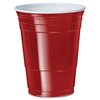 Solo Disposable Cold Cup 16 oz. Red, Plastic, Pk1000 P16R