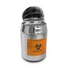 Sp Bel-Art Benchtop Biohazard Disposal Can with Mot H13194-1011