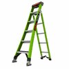 Little Giant Ladders FIBERGLASS COMBINATION LADDER, 3-in-1 All-Access Combination Ladder Configuration, 13 ft 13906-074