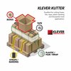 Klever Safety Cutter, Fixed Blade, Safety Recessed, Boxes; Film; Tape, 10PK KCJ-1G