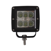 Buyers Products 3 Inch Square LED Clear Flood Light 1492137