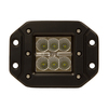 Buyers Products 3 Inch Square LED Clear Recessed Flood Light 1492138