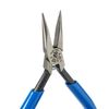 Klein Tools 4 13/16 in Needle Nose Plier Plastic Dipped Handle D322-41/2C