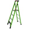 Little Giant Ladders Stepladder, 6ft H, 1"W Platform, 375 lb Cap 15406-001