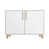 Manhattan Comfort Herald Double Side Cabinet With 2 Shelve 158AMC166