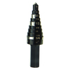 Klein Tools Step Drill Bit Double Fluted #3, 1/4 to 3/4-Inch KTSB03