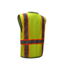 Gss Safety Premium Class 2 Brilliant Vest, Lime, 4XL 1701-4XL