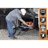 Buyers Products 15x10x24 Inch Black Steel Underbody Truck Box with T-Handle 1703312