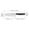 Zwilling J.A. Henckels Hollow Edge Santoku Knife, 7 17568-183