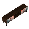 Manhattan Comfort Doyers Mid-Century Modern TV Stand, Multi 176AMC