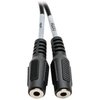 Tripp Lite Audio Cable, 3.5mm, 3 to 4 Position, 6" P318-06N-MFF