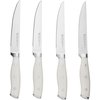 Zwilling J.A. Henckels Forged Accent 4-pc Steak Knife Set, White 19548-004