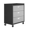 Manhattan Comfort Fortress 6.0 Mobile Garage Cabinet, Gray, Steel 19GMC