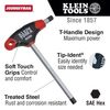 Klein Tools SAE T-Handle Hex Key, 1/2" Tip Size JTH6E17