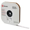 Velcro Brand Reclosable Fastener, Disc, Acrylic Adhesive, 1/2 in, White, 1440 PK 192268