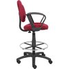 Boss Drafting Stool (B315-By) W/Footring And Loop Arms B1617-BY
