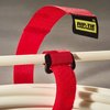 Rip-Tie Reusable Strap, Grey, 1"x21", PK100 HB-21-100-GY