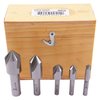 Hhip 5 Piece 82 Degree 1/4-1" High Speed Steel Countersink Set 2001-2005